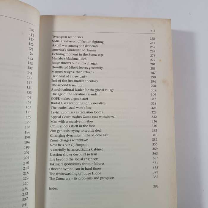 First Drafts: South African History in the Making by Allister Sparks