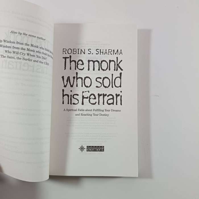 Discover Your Destiny with the Monk Who Sold His Ferrari by Robin Sharma | Self-Help, Growth