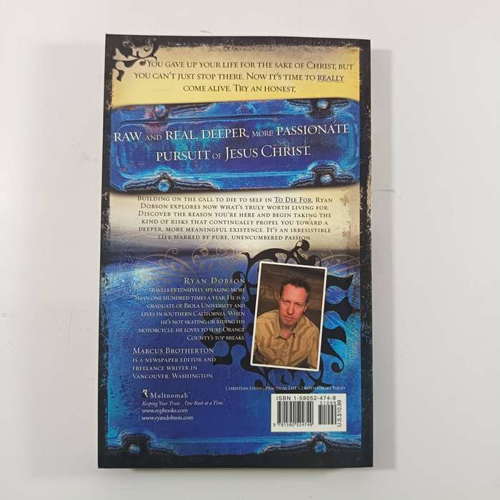To Live For by Ryan Dobson | Christian Living, Purpose, Faith, Discipleship, Motivation