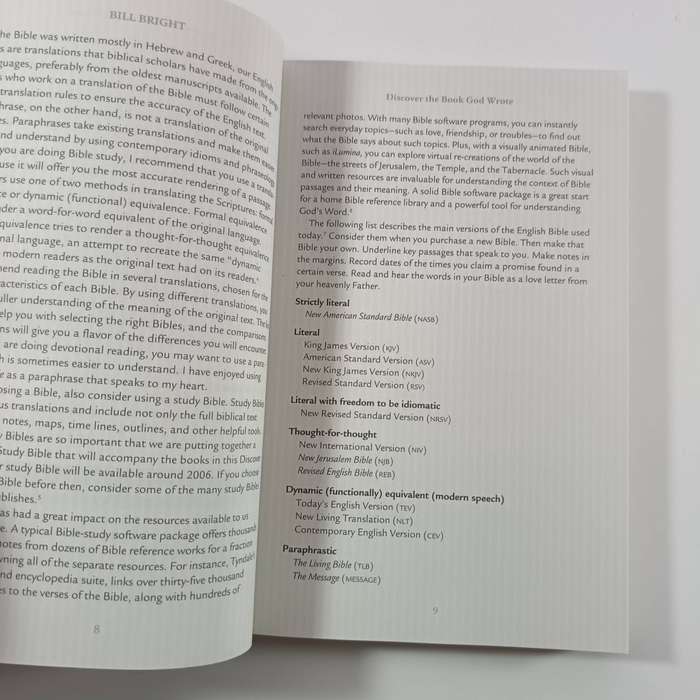 Discover the Book God Wrote by Bill Bright | Bible, Faith, Christian Living, Scripture