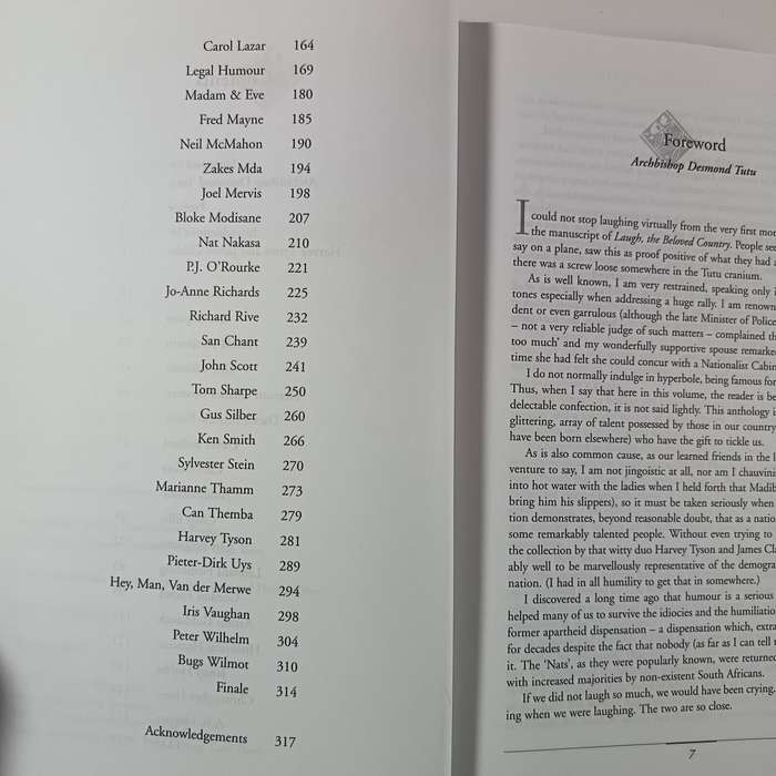Laugh, the Beloved Country | Book by James Clarke | South African Humour Collection