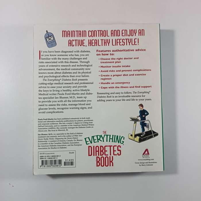 The Everything Diabetes Book | Paula Ford-Martin | Managing Diabetes & Healthy Living