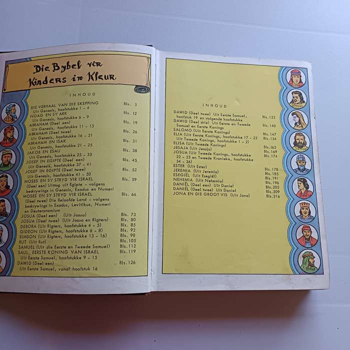Die Bybel vir Kinders in Kleur | 1943 Uitgawe | Mark Preston | Afrikaanse Kinderbybel