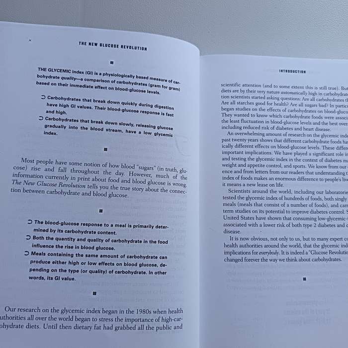 The New Glucose Revolution | Glycemic Index Guide | Book by Brand-Miller & Wolever