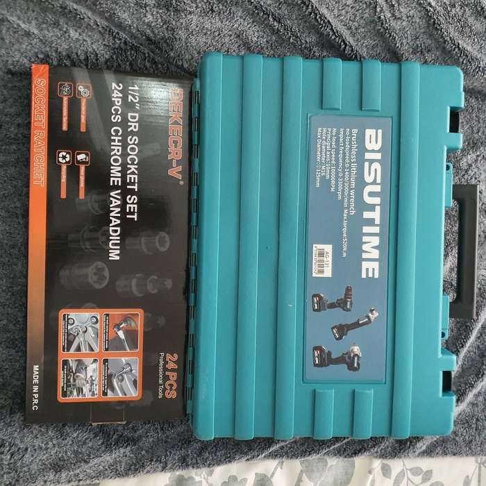 3 in 1 Combo Power Tool Set & 24pcs Socket Set
