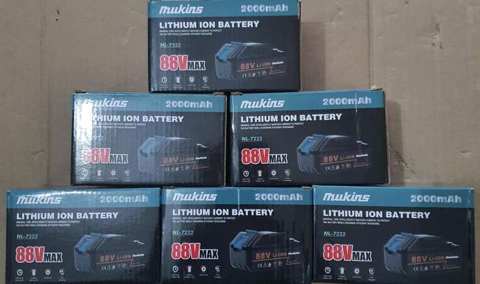 88V  Lithium Ion Battery - Compatible with  most brands