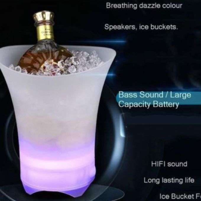 LED ICE Bucket Rechargeable Bluetooth Speaker