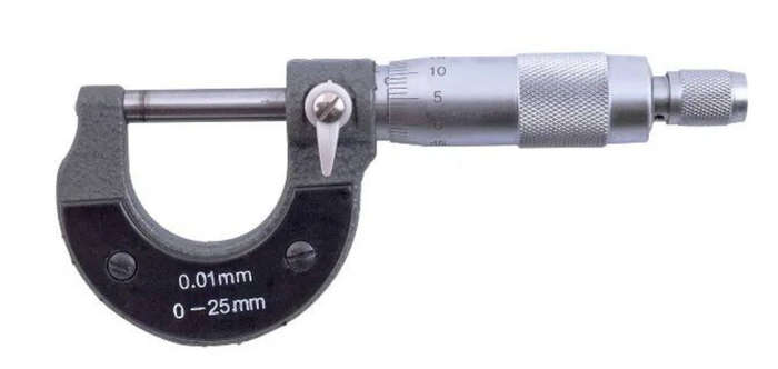Micrometer 0-25mm Manual