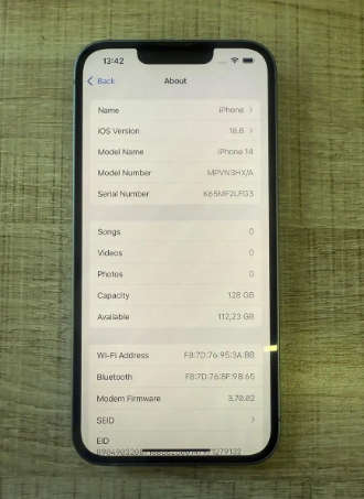 IPHONE 14 128GB BLUE PLEASE READ!!!!!