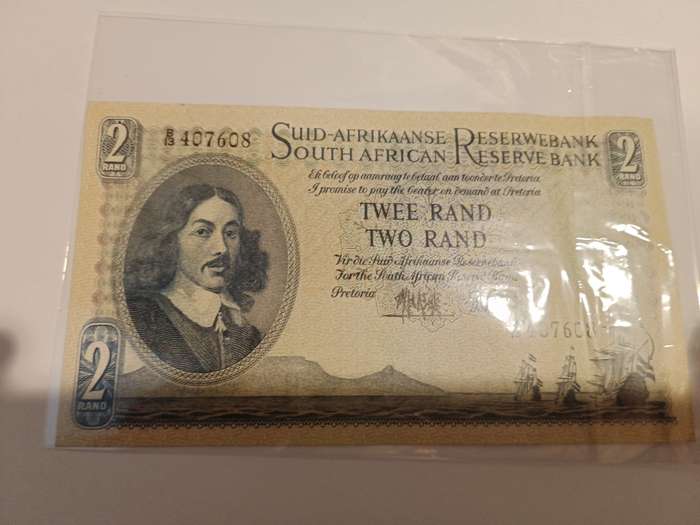 Old two rand note