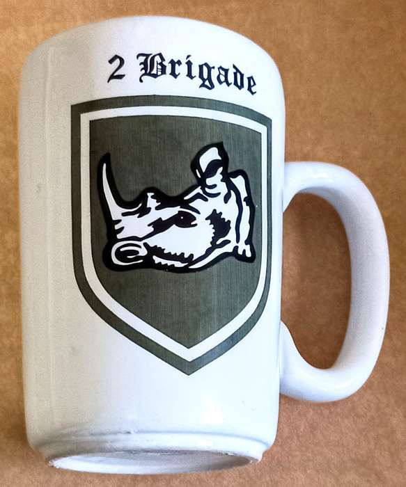 Rhodesian 2nd Brigade Mug.