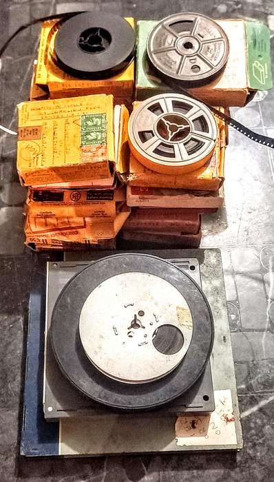 33 x Vintage 8mm Film Reels with Amateur Film Footage