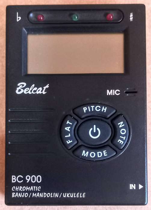 Belcat BC-900 Tuner for Banjo Mandolin and Ukulele