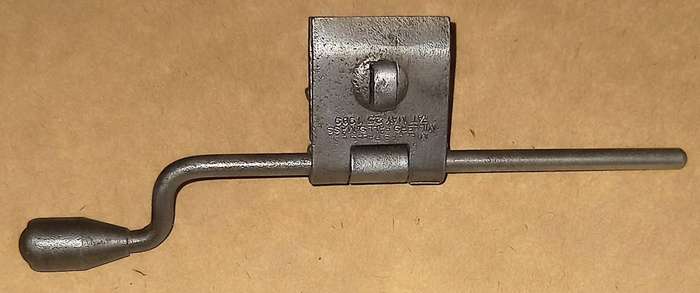 Rare Vintage Millers Falls Co USA Auger Bit Depth Gauge Pat Dated 1909