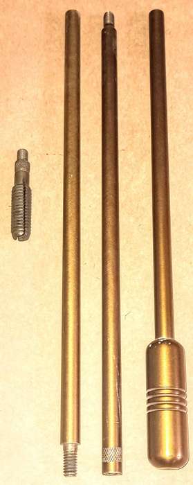 Vintage Brass Colored  20 Gauge Shotgun Cleaning Rod