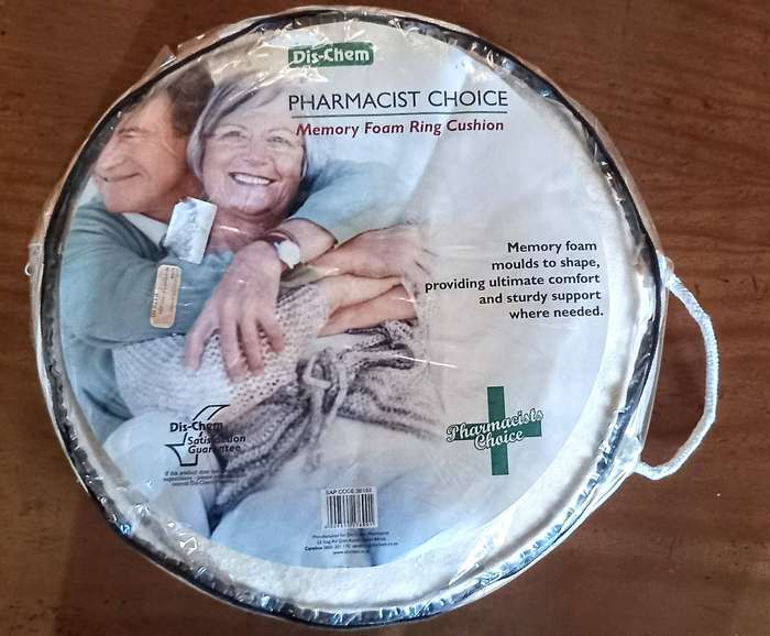 New. Medical Memory Foam Ring Cushion