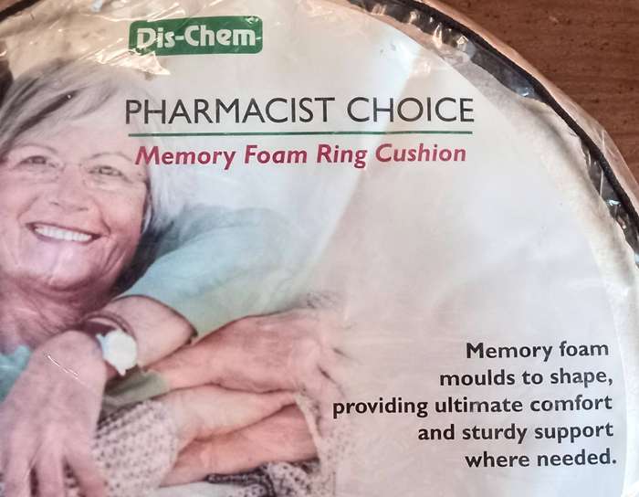 New. Medical Memory Foam Ring Cushion