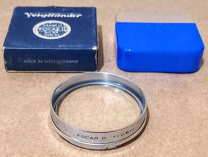 Voigtlander Focar D /F 0.15m / AR54mm. 348 / 54
