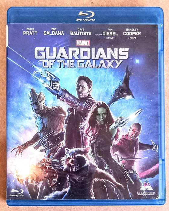 BLU-RAY. Guardians of the Galaxy Movie