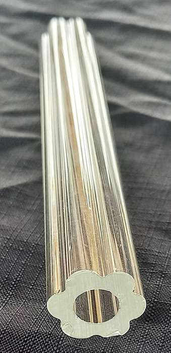 11 x Beautiful Fluted Cut Glass Chandelier Pendants