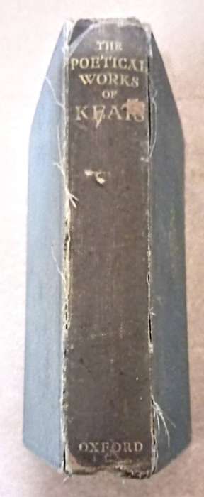 Hardcover 1931. The poetical works of John Keats