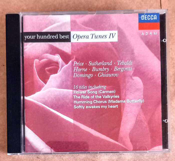 CD 1994. Opera Tunes IV
