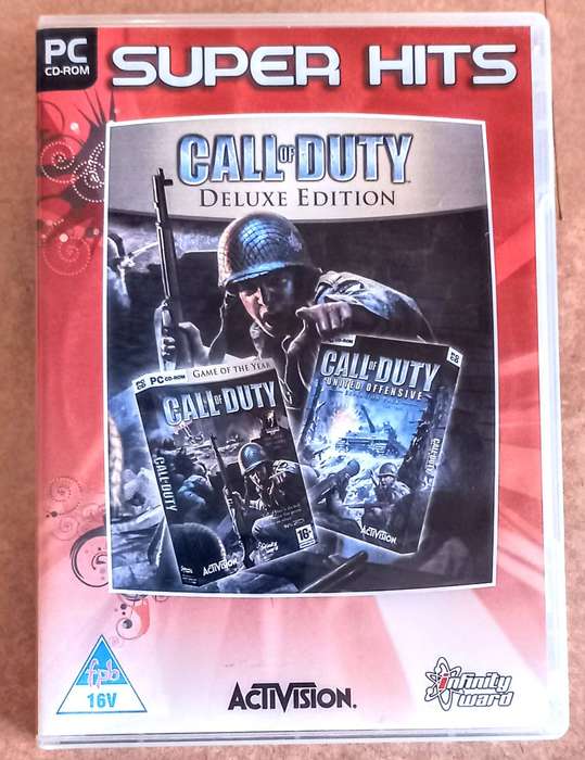 2004 PC CD - ROM Game. Call of Duty Deluxe Edition. 4 Discs