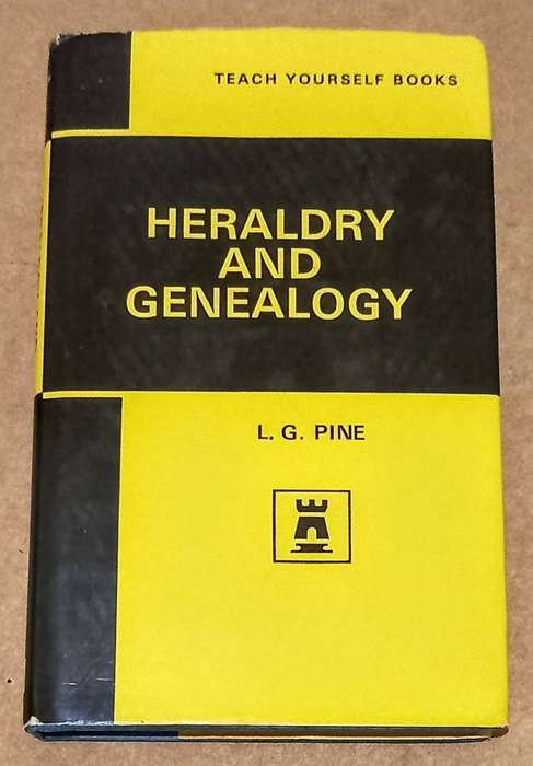 Hardcover 1968. Teach Yourself Heraldry and Geneology