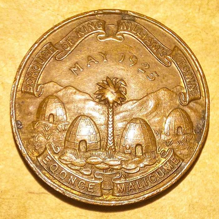 Medallion - Edward Prince of Wales King William's Town 1925