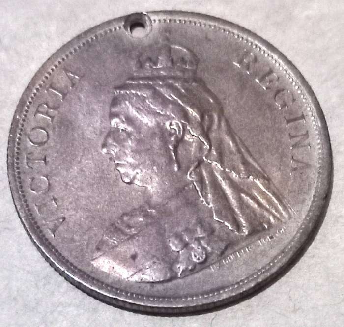 1897 United Kingdom Medallion - Queen Victoria Diamond Jubilee