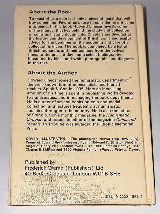 Hardcover 1980. The observer's Book of British Coins