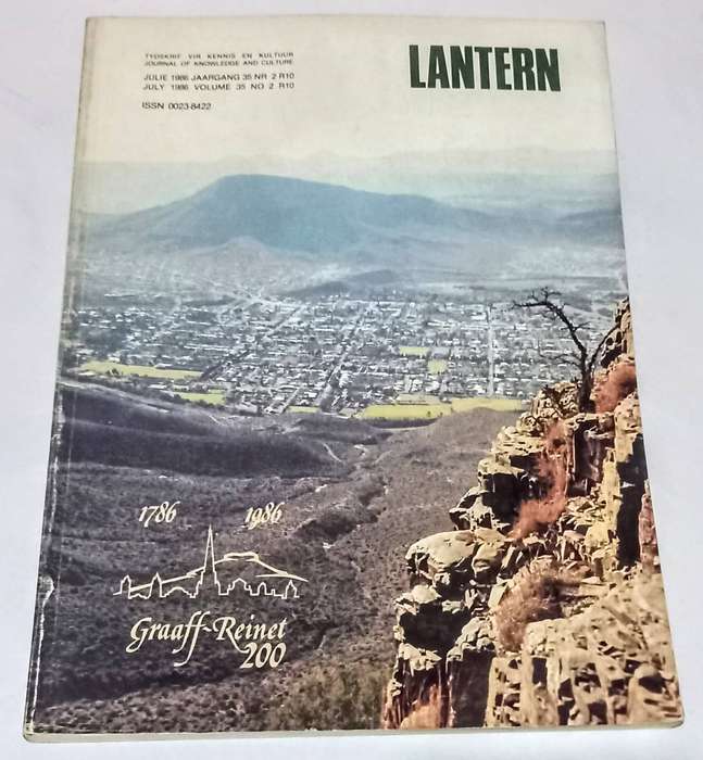 Lantern Tydskrif Graaff - Reinet 200 Jaar Gedenk Uitgawe