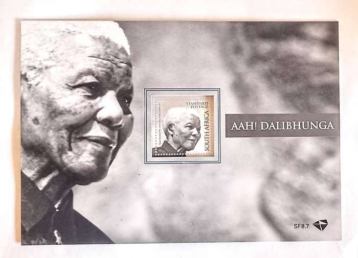 RSA - Nelson Mandela Miniature Sheet (MNH) Folder (2014)
