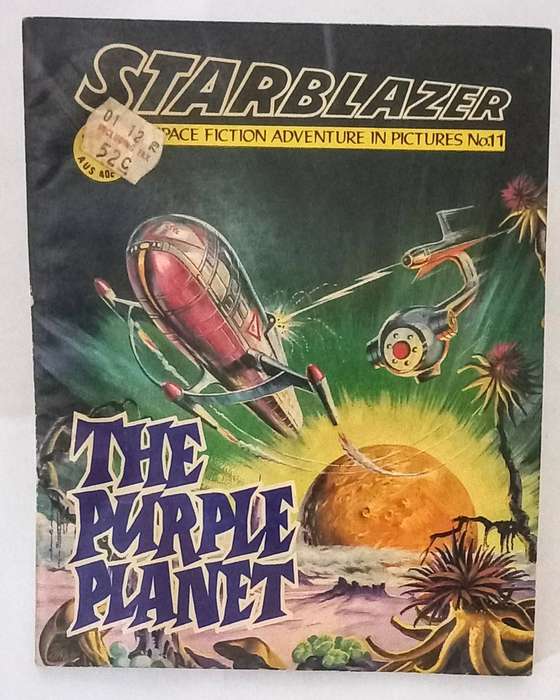 8 x Vintage Space Adventure Comics