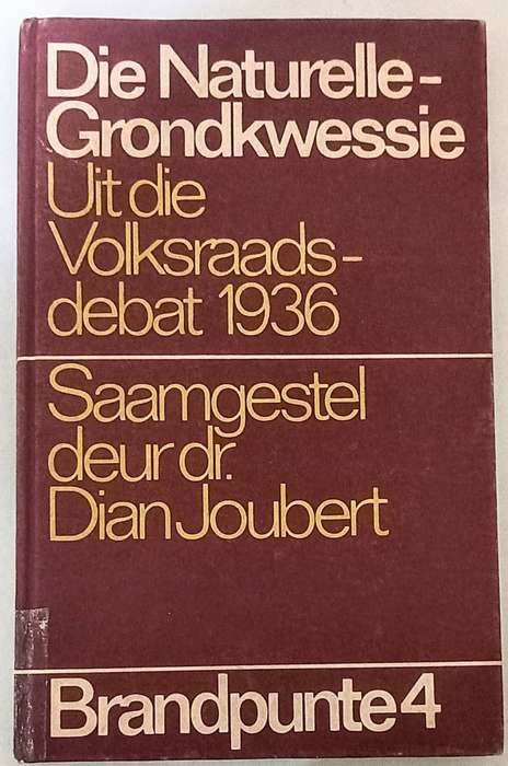 Ex Library. Hardeband 1973. Die Naturelle - Grondkwessie