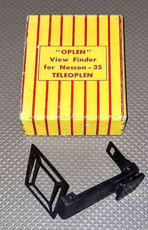 Very Rare Metal OPLEN View Finder for Nescon - 35 TELEOPLEN