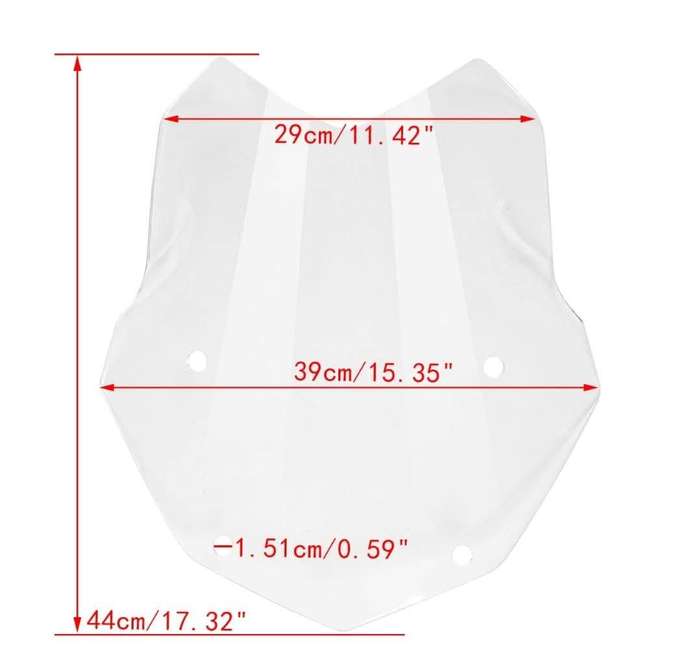 BARGAIN SALE ! Windshield Windscreen Protector For BMW R1200GS / 2013 to 2022