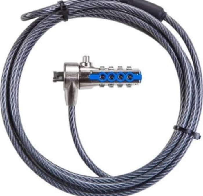 NEW Targus DEFCON T-Lock Resettable Combination Cable Lock for Computer. Bid per Each