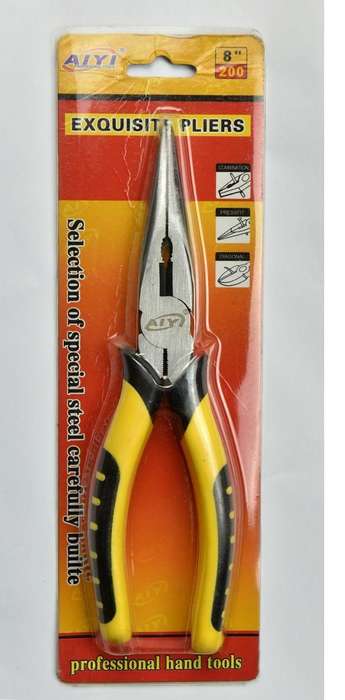 High Carbon Steel 6 Inch Needle Nose Pliers