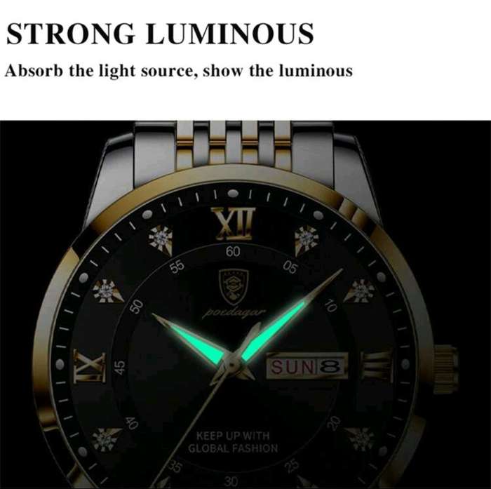 Poedager men's luxury watch