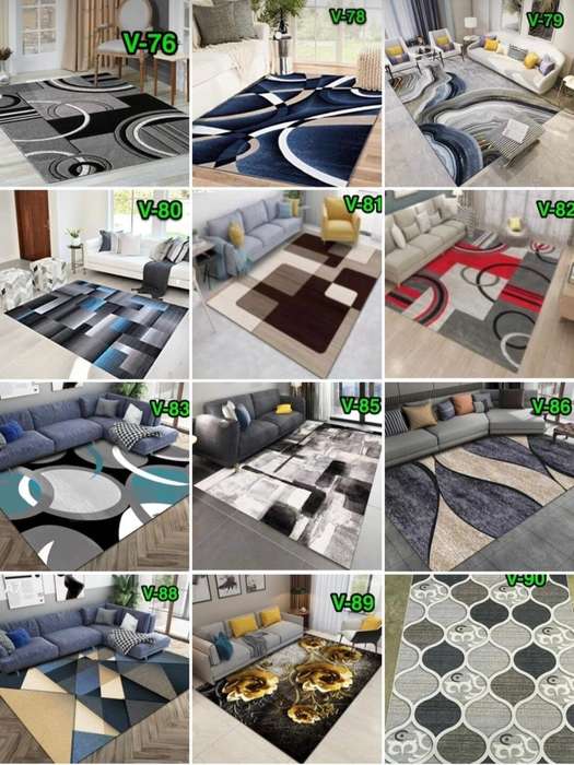 10 x 3D printed carpet