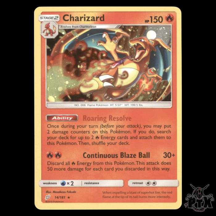 Charizard #014/181 Team Up Pokemon 2019 Mint