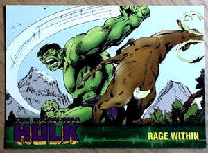 Incredible Hulk 2003 Topps Card #14 Rage Within. - MINT