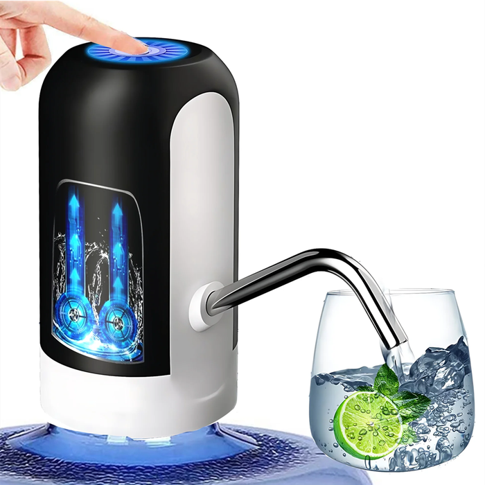 Rechargeable electric drinking water pump