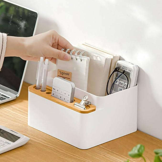 Beautiful desktop storage box modern pen holder