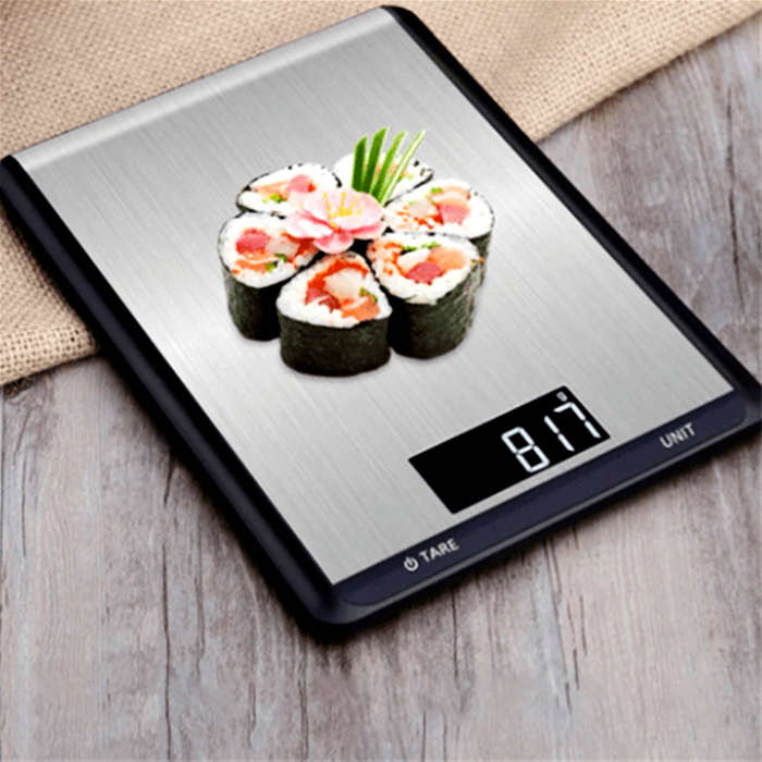Kitchen Food Scale Digital Baking Scale Waterproof Electronic Weighing Tool