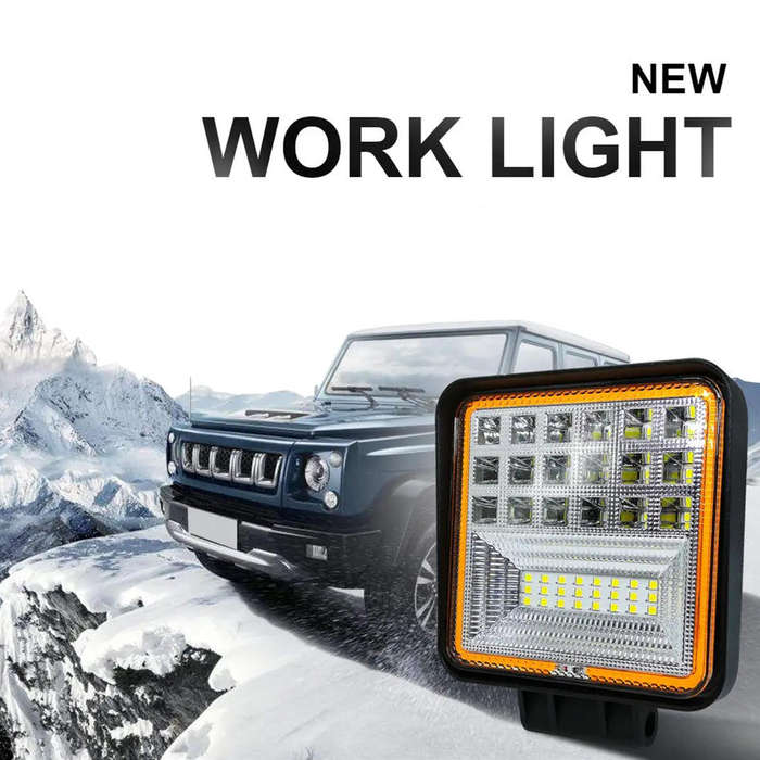 2pcs 126W LED car headlight high brightness spotlight
