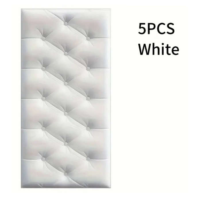 5-piece set of three-dimensional wall decoration tatami bedside soft pad