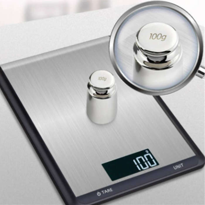 Kitchen Food Scale Digital Baking Scale Waterproof Electronic Weighing Tool