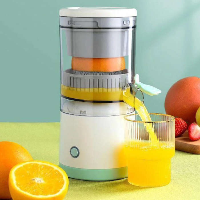 Portable Electric Juicer Camping Rechargeable Citrus Juicer